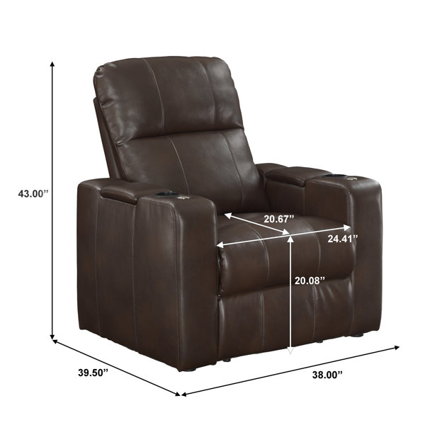 Red Barrel Studio Staciee Power Wall Hugger Recliner & Reviews Wayfair